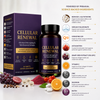 AuraDNA Cellular Renewal | Advanced Cellular Nutrition for Healthy Ageing, Skin Renewal & Daily Vitality | 30 Film-Coated Tablets